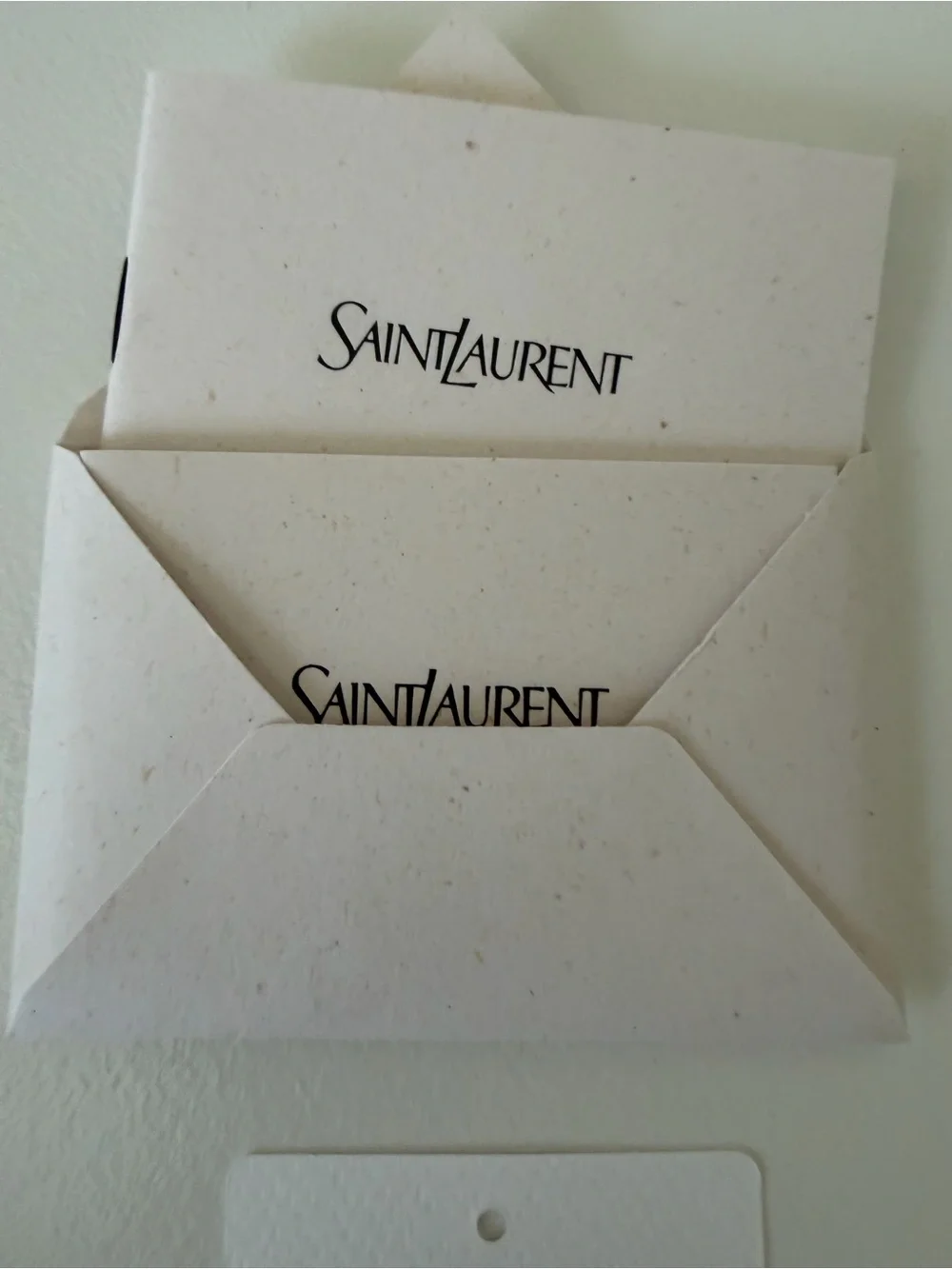 Saint Laurent Black Leather Belt with Gold YSL Logo (Cassandre extra thin)